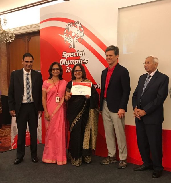 Scottish High Earn- Time Shriver certificate-Unified Champion School -