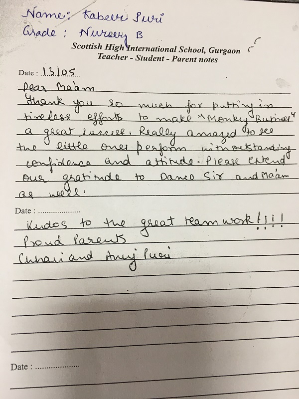my experience in primary school as a student