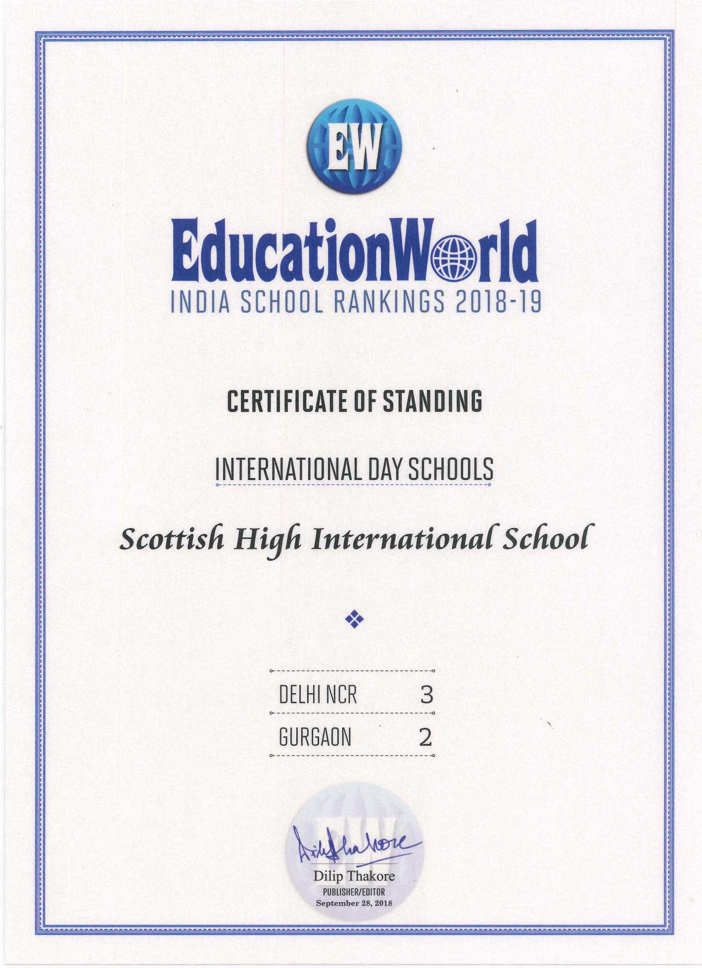 best international school education