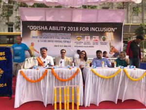 Dr Kartikay Saini at Odisha ability 2018 for inclusion