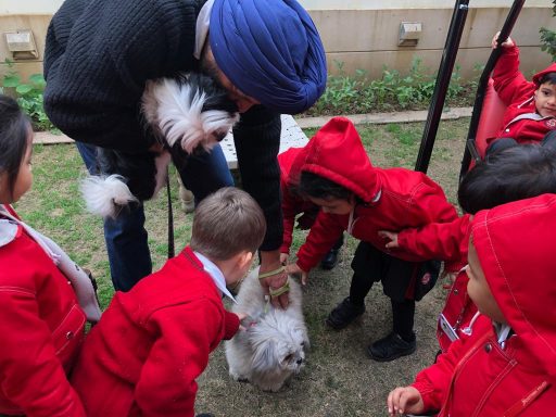 SHARING THE PLANET- initials students visit to faculty members' house