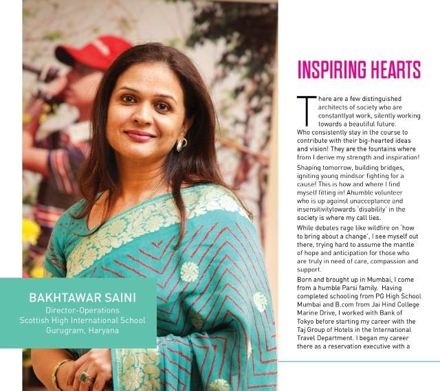 Mrs Bakhtawar Saini featured in Brain Feed Magazine for her outstanding contributions in the education sector (1)