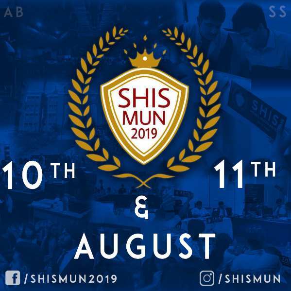 SHISMUN 2019, 10th and 11th August 4th edition