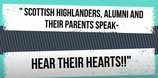 Scottish Highlanders, Alumni and their Parents Speak