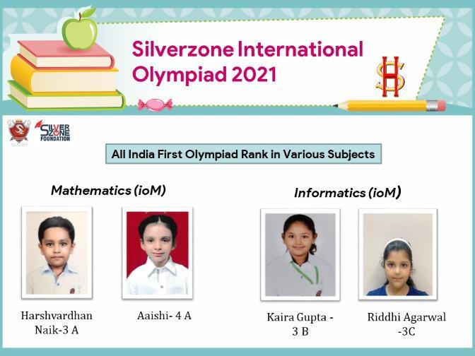 Silverzone International Olympiad 2021 Securing the highest position
