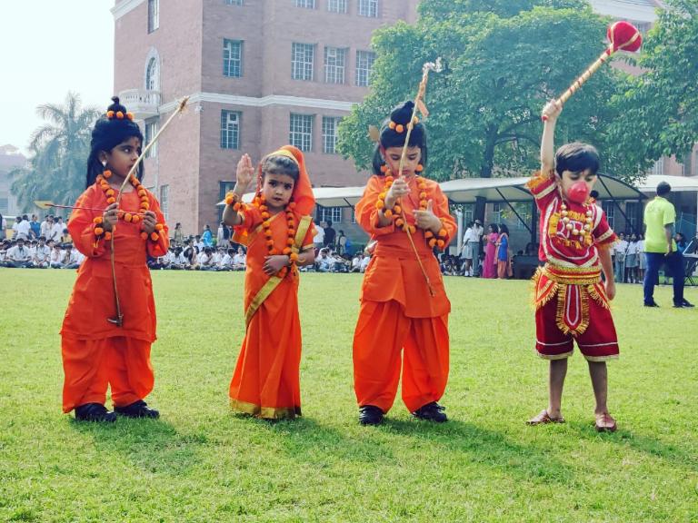 SCOTTISH HIGH CELEBRATES DUSSEHRA