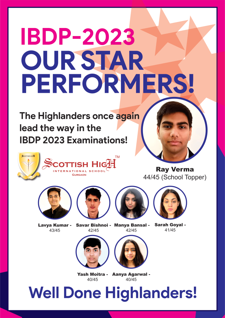 Star Performers of IBDP 2023 Examination