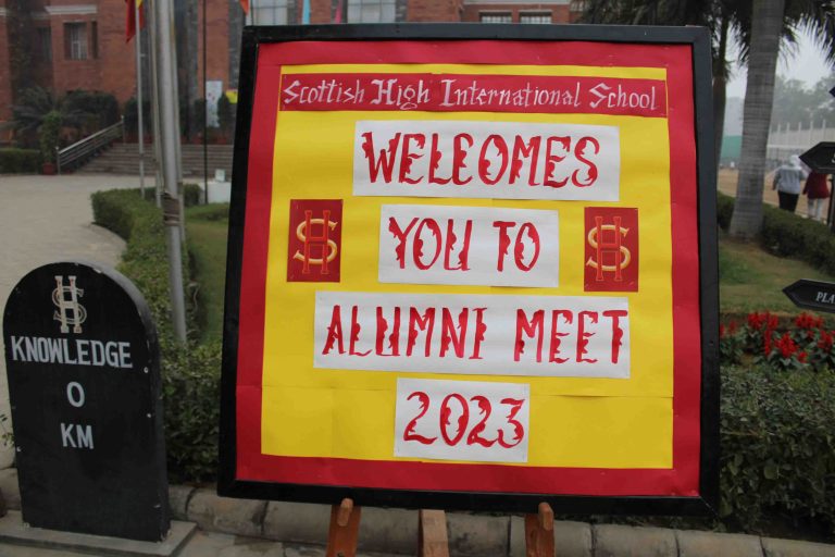 Alumni Meet 2023 at Scottish High International School Gurgaon