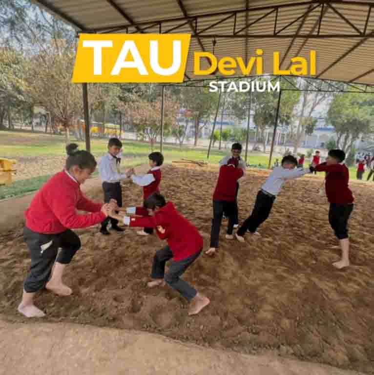 STUDENTS-VISIT TO TAU DEVI LAL STADIUM