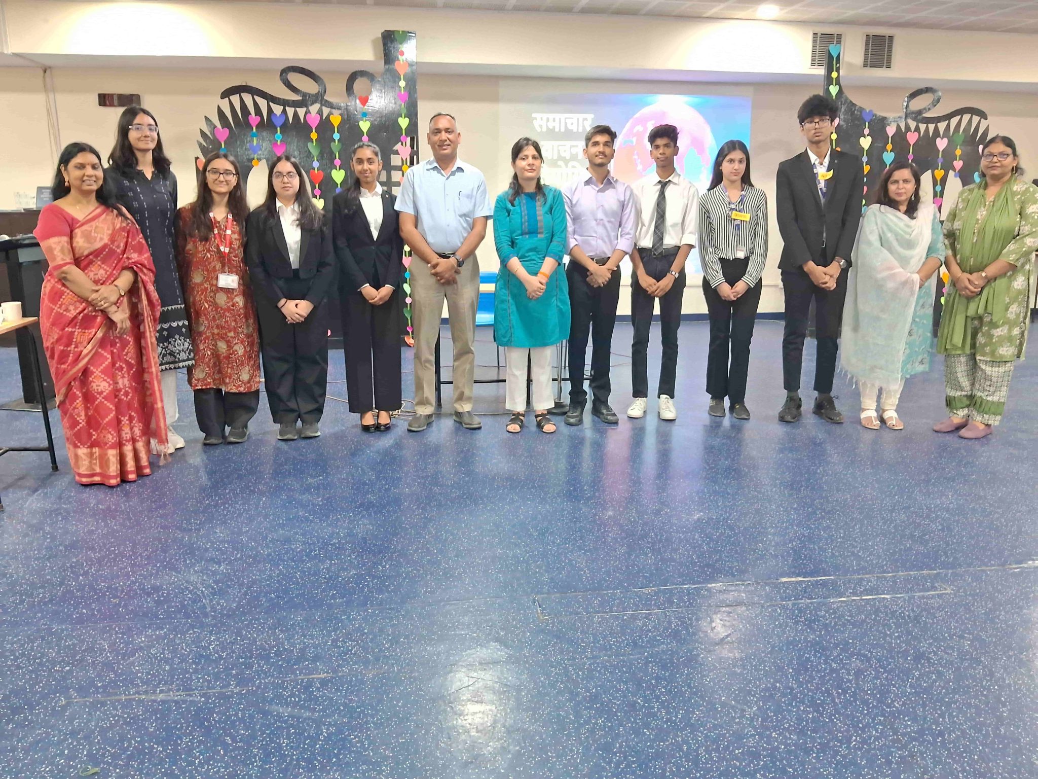 hindi news reading competition