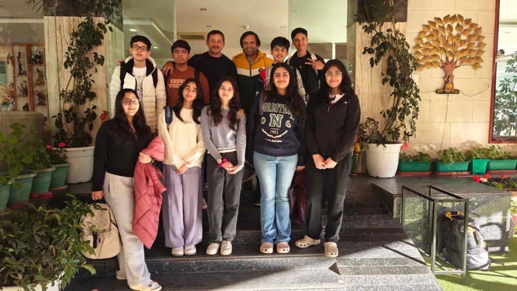 ranikhet camp of scottish grade 9 students